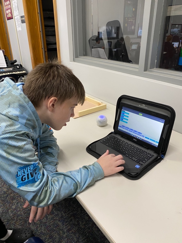 Students are coding Sphero Robots that dance
